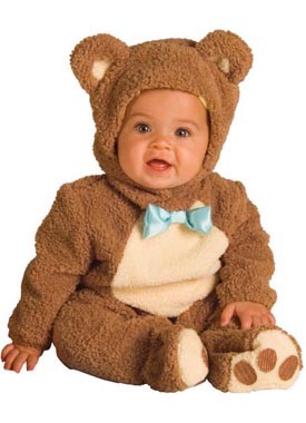 Infant Cuddly Teddy Bear Halloween Costume