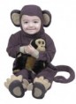 Infant Deluxe Little Monkey Halloween Costume